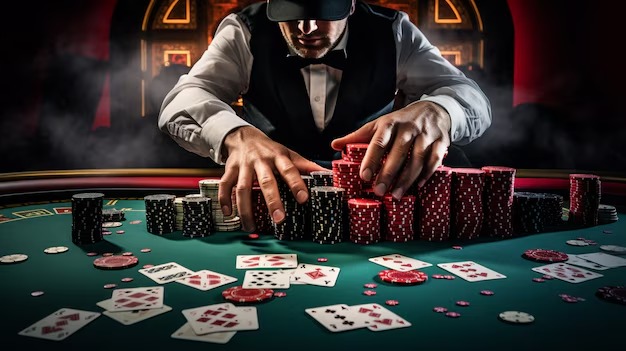 ikn live-dealer baccarat table with multi-camera feed